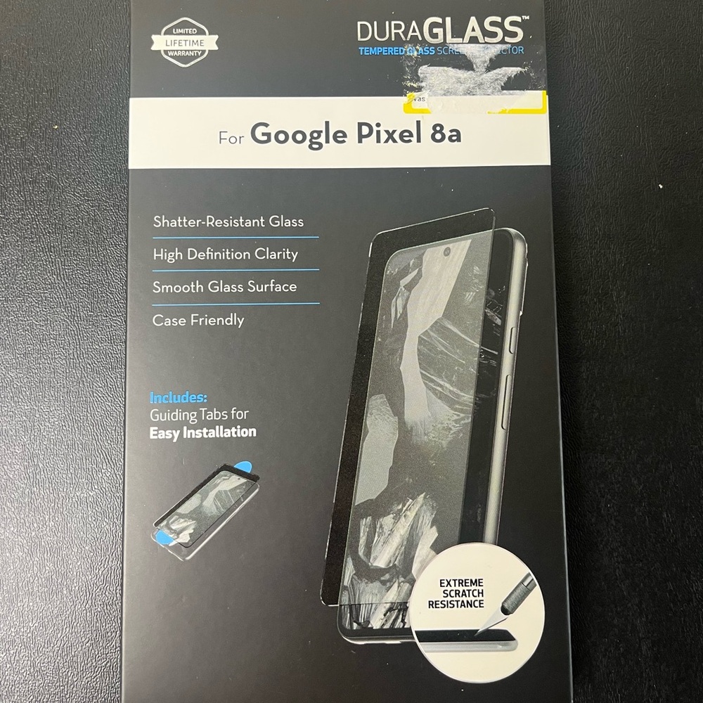 Tempered Glass Screen Protector for Google Pixel 8a